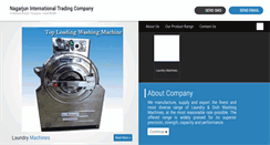 Desktop Screenshot of laundrymachinesindia.com